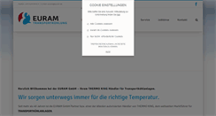 Desktop Screenshot of euram.de
